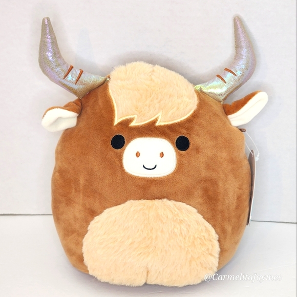 🇨🇦 WILFRED 🐮 Canada Excl. Highland Long Horn Cow Original Squishmallow NWT - Picture 1 of 8